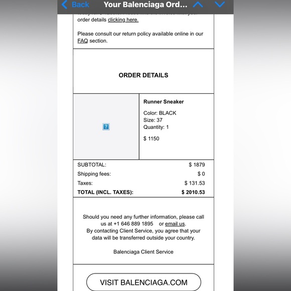 Balenciaga Runner Sneakers - Picture 9 of 9